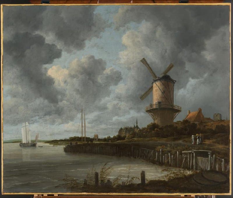 De molen bij Wijk bij Duurstede